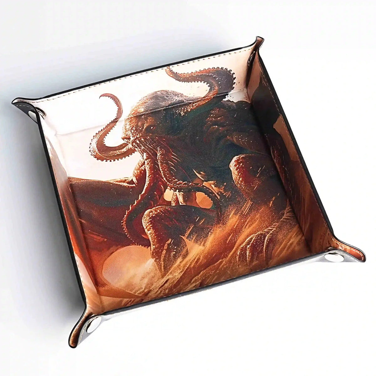 Octopus Folding Dice Tray – Cool COC Deep Sea Octopus Foldable Table Game Dice Tray