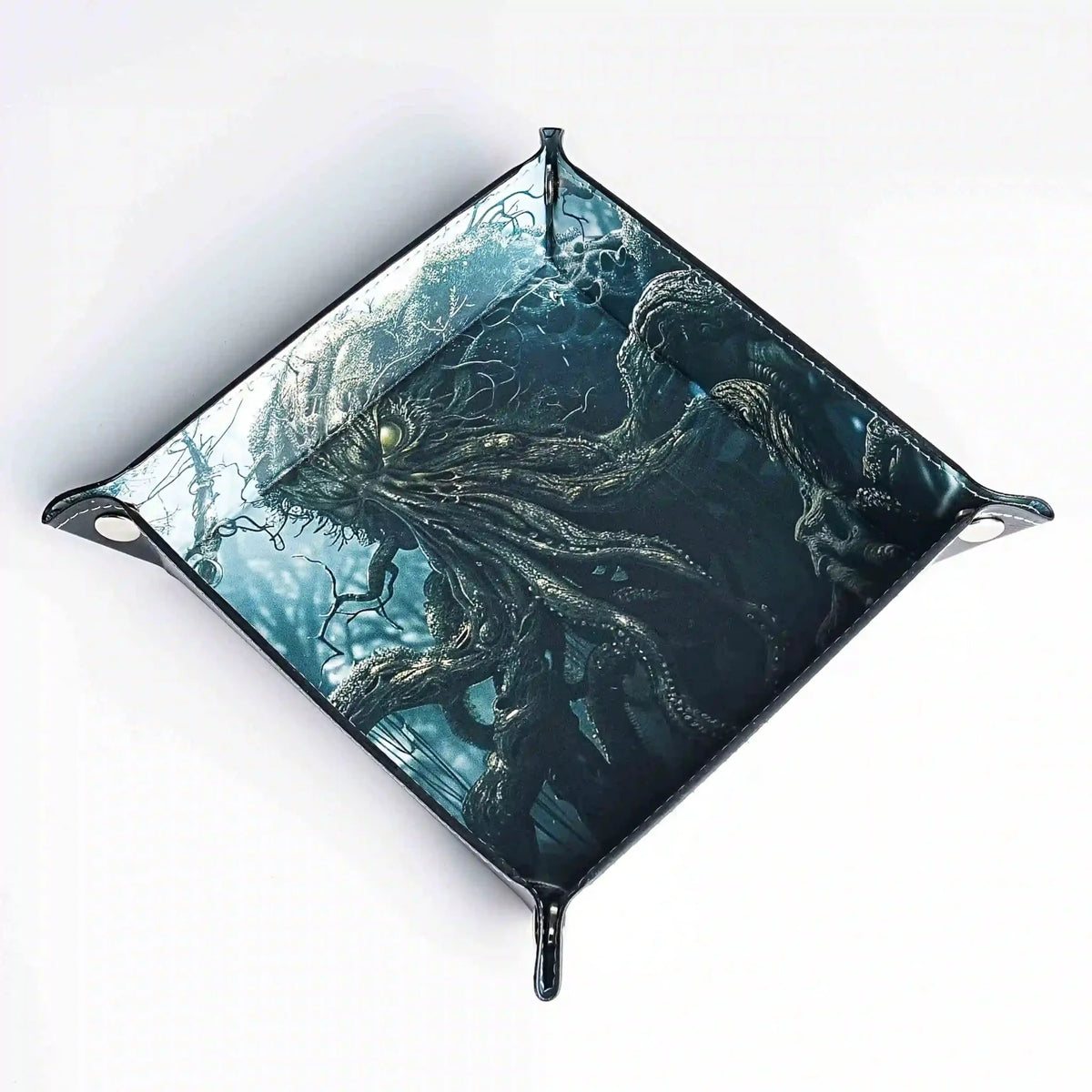 Octopus Folding Dice Tray – Cool COC Deep Sea Octopus Foldable Table Game Dice Tray