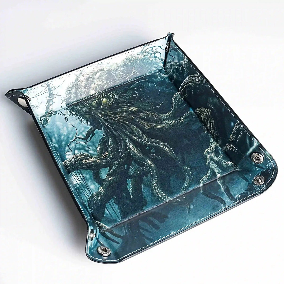 Octopus Folding Dice Tray – Cool COC Deep Sea Octopus Foldable Table Game Dice Tray