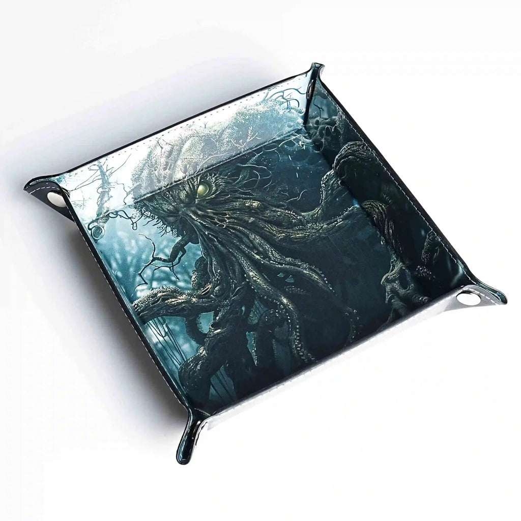 Octopus Folding Dice Tray – Cool COC Deep Sea Octopus Foldable Table Game Dice Tray