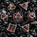 Octopus Monster Metal DND Dice Set – Hollow Metal DND Octopus Monster Dice Set Bloodstain
