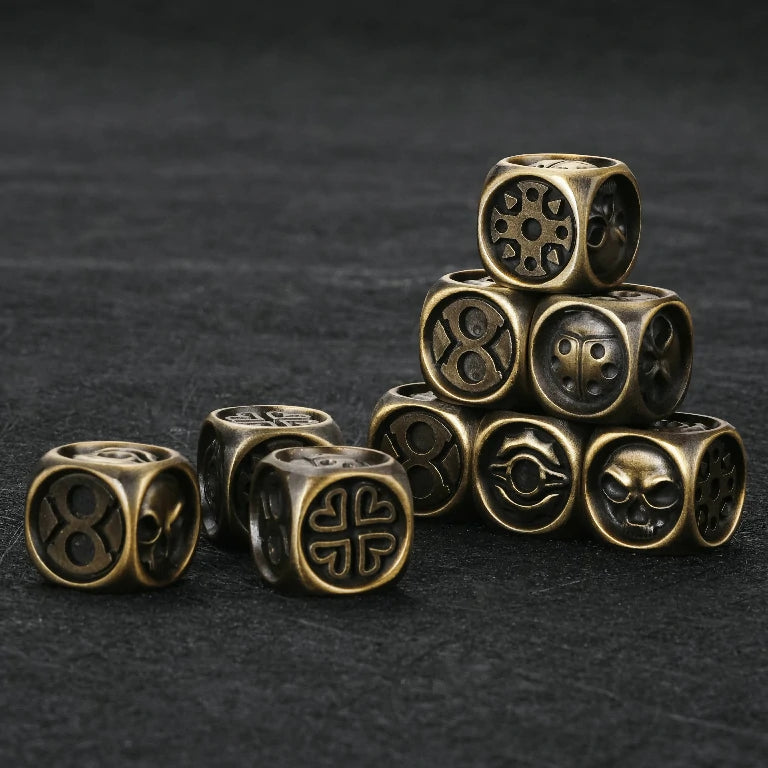 Original Fun Metal D6 Dice – alternate product view