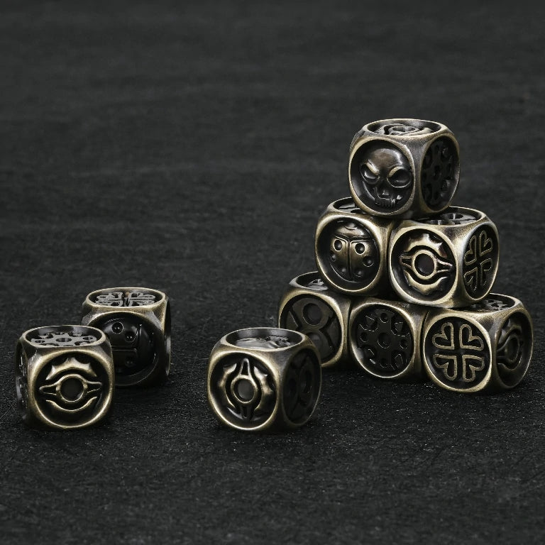 Original Fun Metal D6 Dice – alternate product view