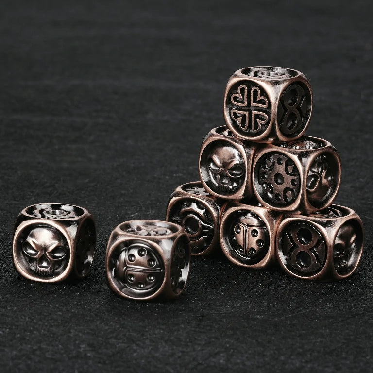 Original Fun Metal D6 Dice – alternate product view