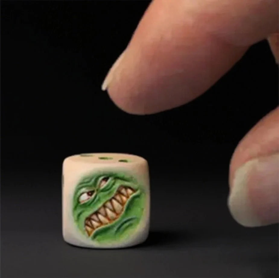 Ornaments Desktop Acrylic D6 Dice – Magic D6 dice ornaments desktop RPG dice creative ornaments
