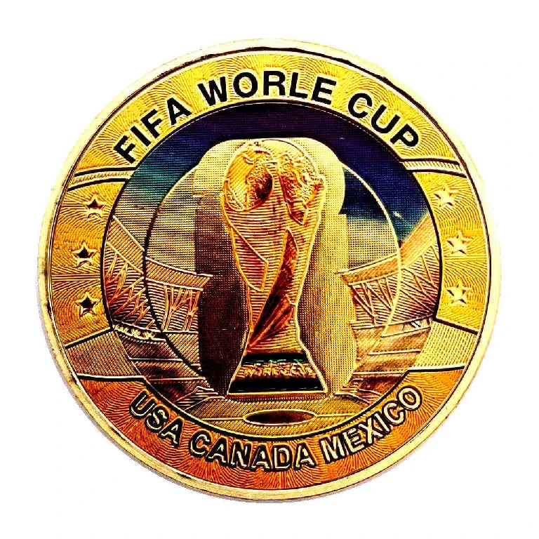 Personalized Commemorative Coin – Custom Design – Cup Mascot – alternate product view