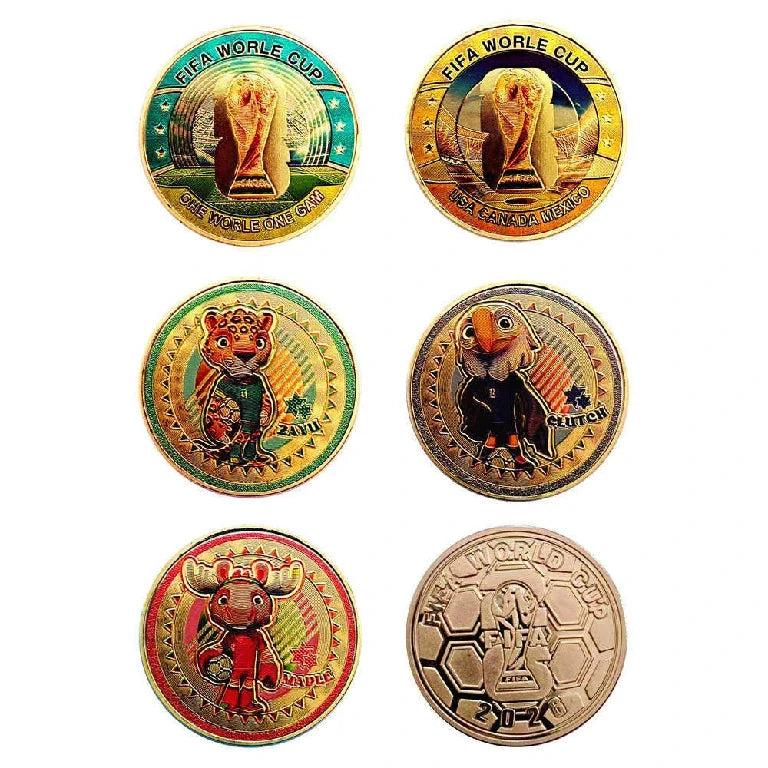 Personalized Commemorative Coin – Custom Design – Cup Mascot – alternate product view