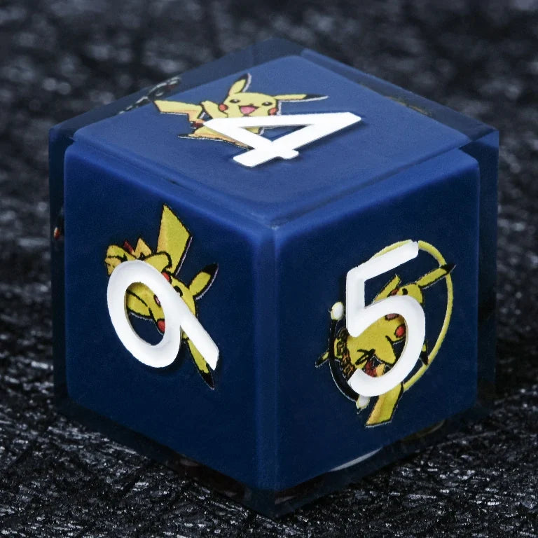 Pikachu Resin DND Dice Set – alternate product view