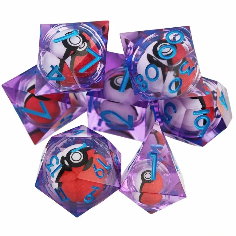 Pokemon Poke Resin DND Dice Set – alternate product view