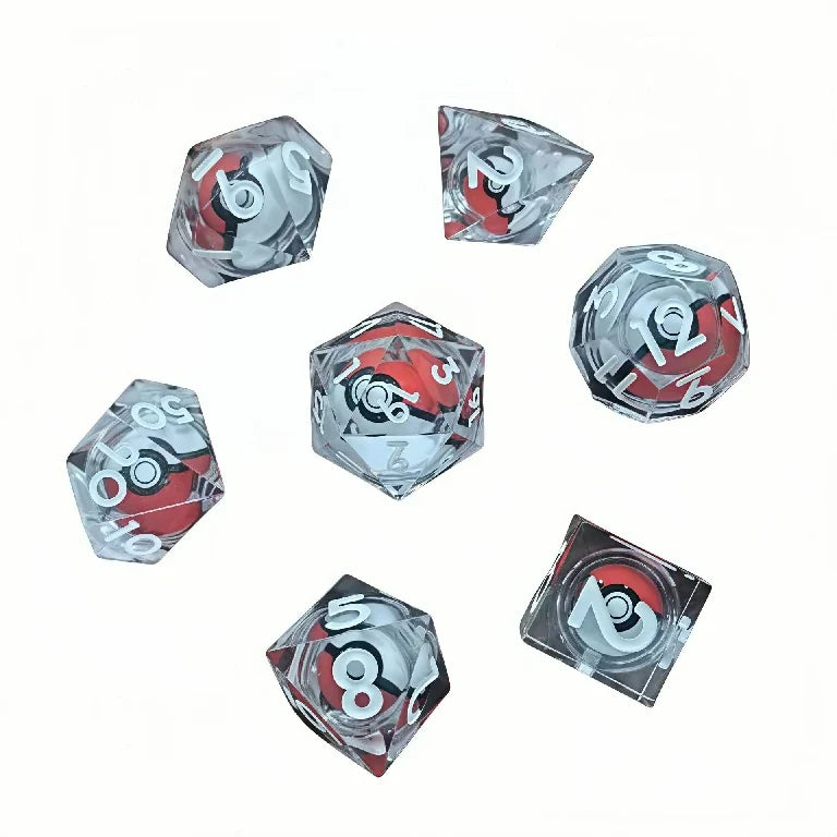 Pokemon Poke Resin DND Dice Set – alternate product view
