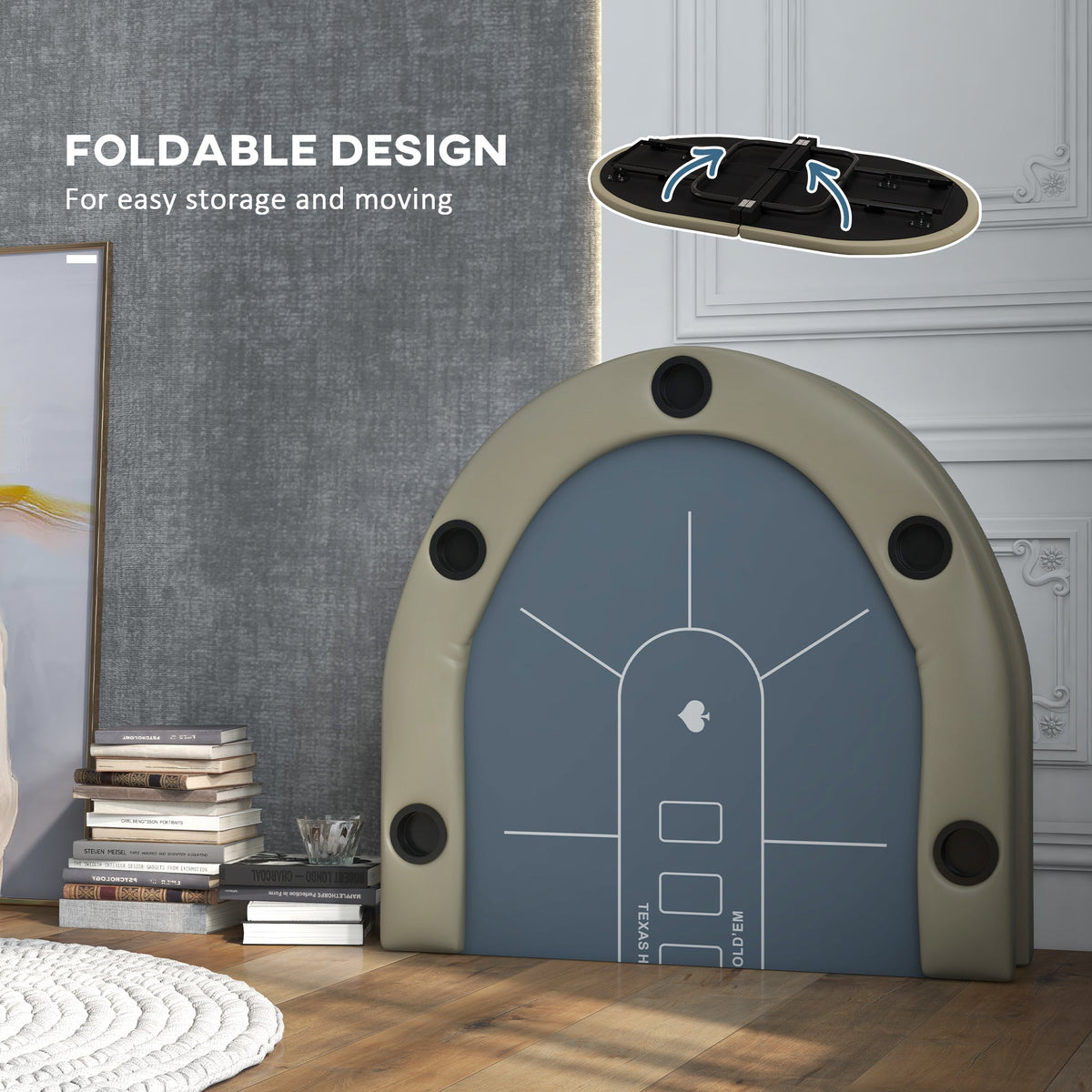 Poker Gaming Table – Foldable Players – 25377255