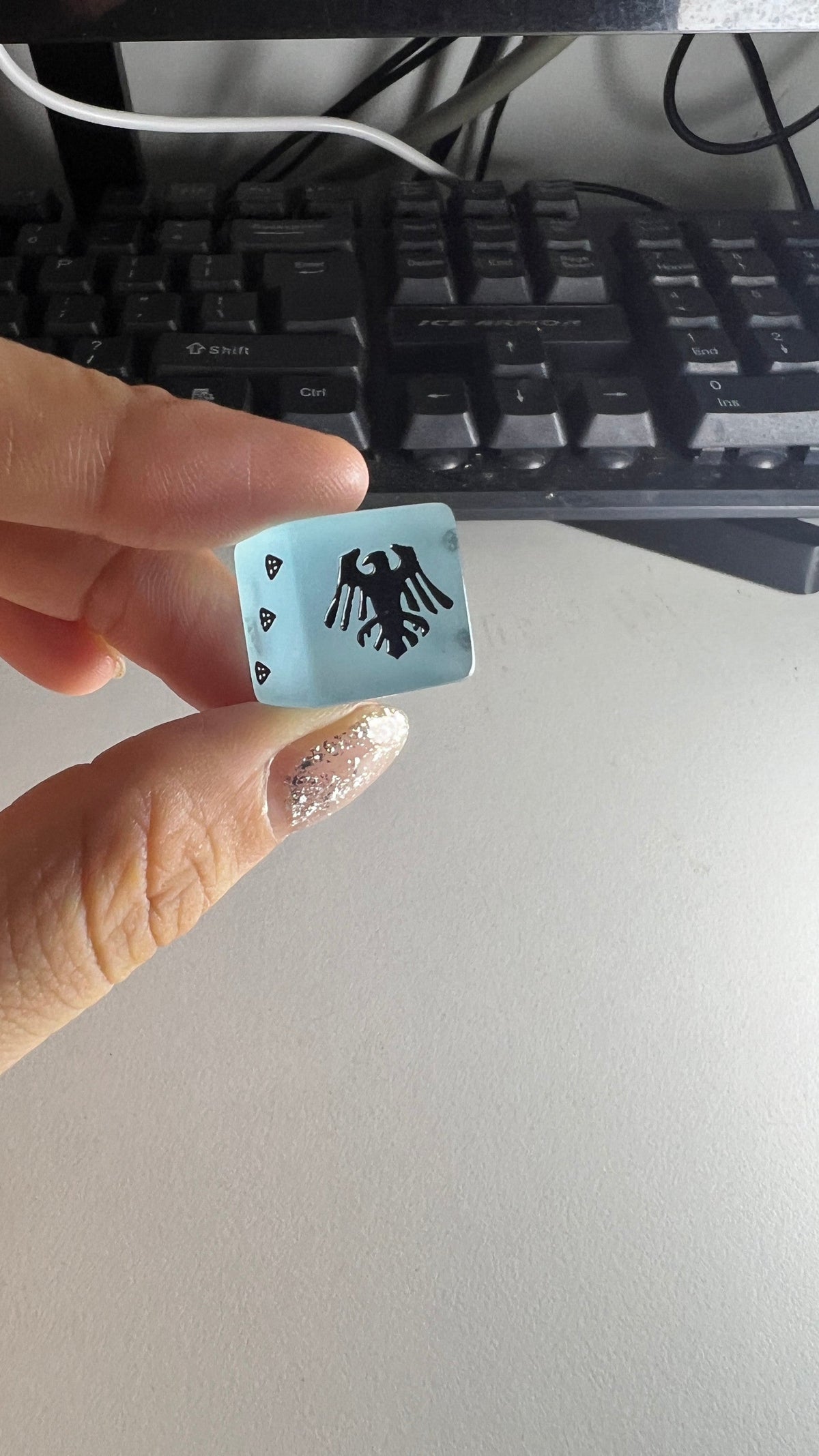 Raven Guard Acrylic D6 Dice Set – alternate product view