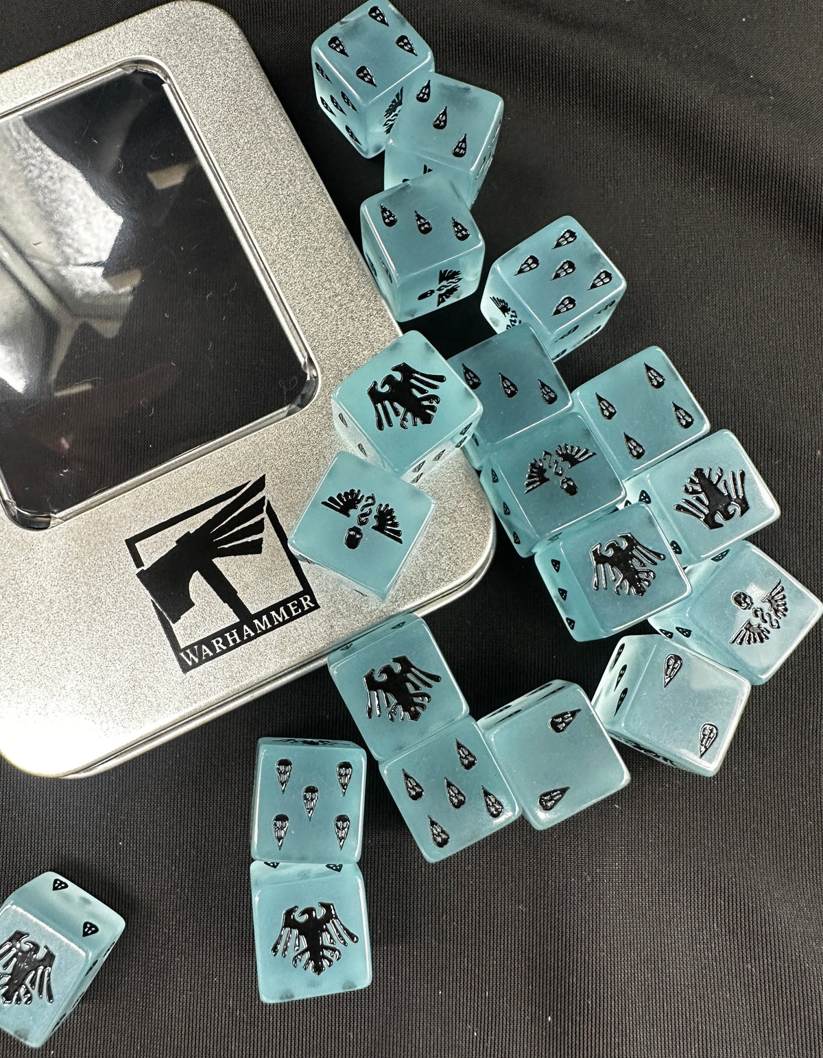 Raven Guard Acrylic D6 Dice Set – alternate product view