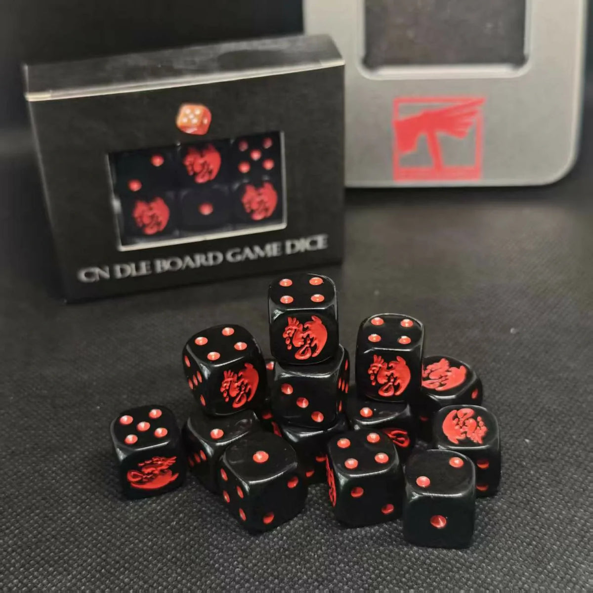 Resin D6 Dice Set – 40k Vampire
