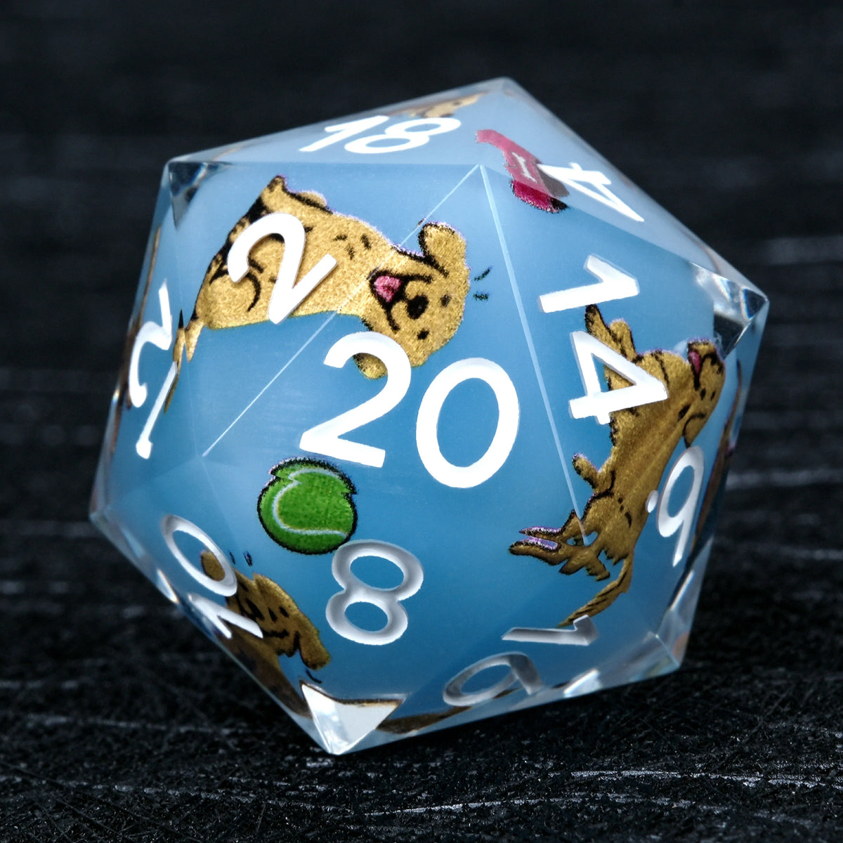 Retriever Light Resin D&D Dice Set – alternate product view