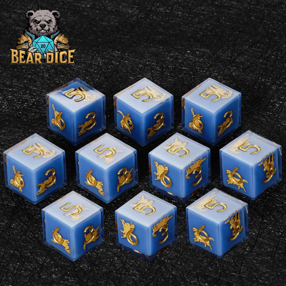 Retriever Resin D6 Dice – alternate product view
