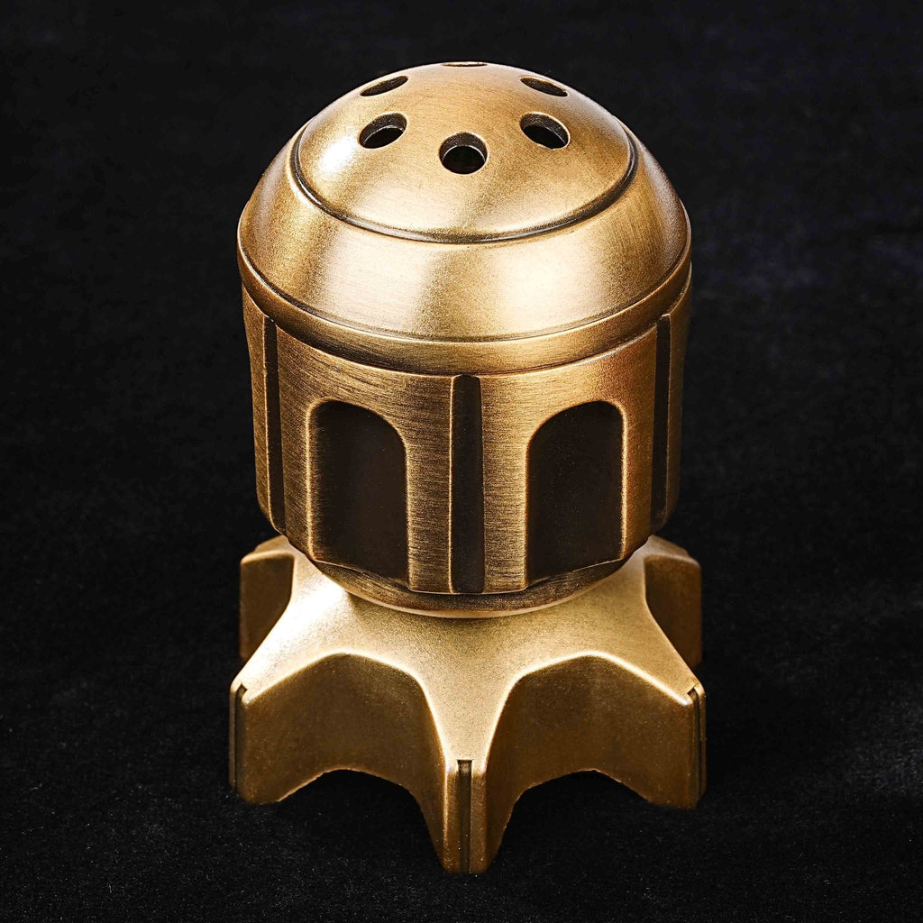 Rocket Launcher Dice Box – Metal – Cool Rocket Launcher Dice Box + Unique Metal Polyhedron DND Bullet Dice Set