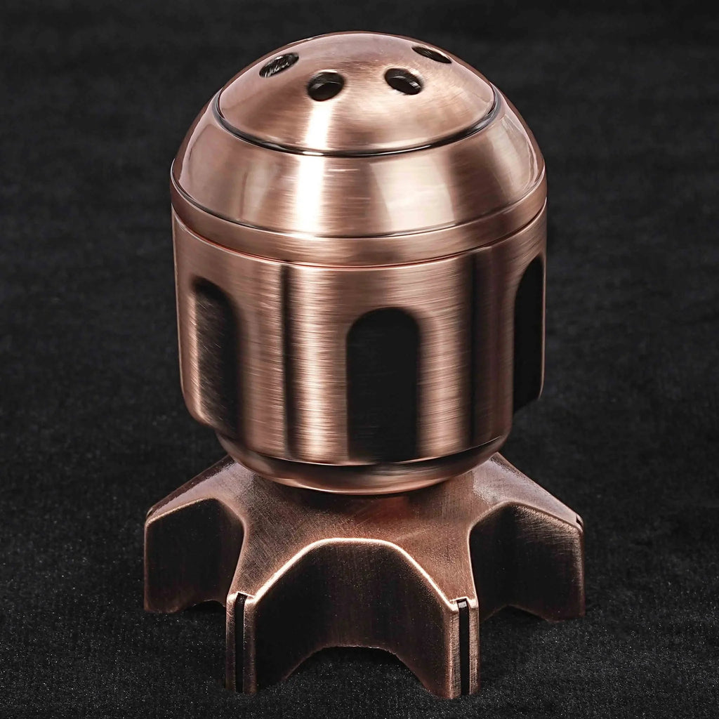 Rocket Launcher Dice Box – Metal – Cool Rocket Launcher Dice Box + Unique Metal Polyhedron DND Bullet Dice Set