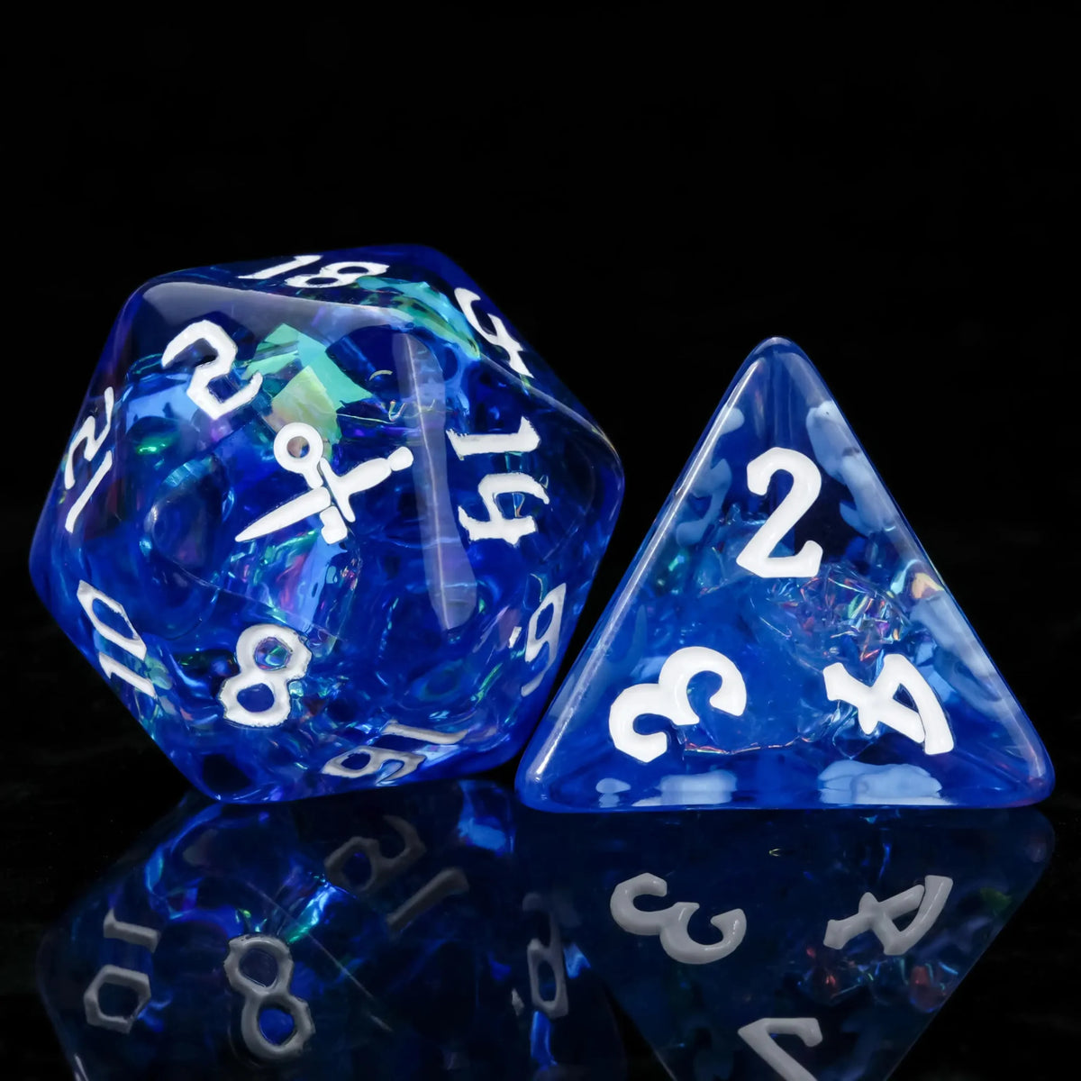 Rogue Resin D&D Dice Set – Kickstarter Dice – Rogue Resin D&D Dice Set