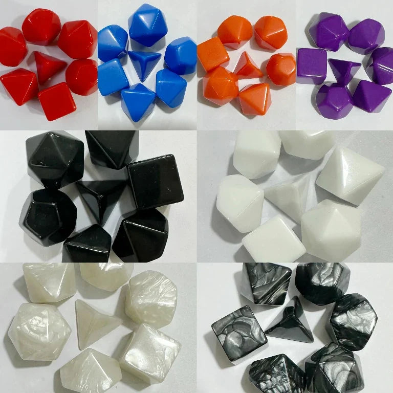 Sets Acrylic RPG Dice Set – alternate product view
