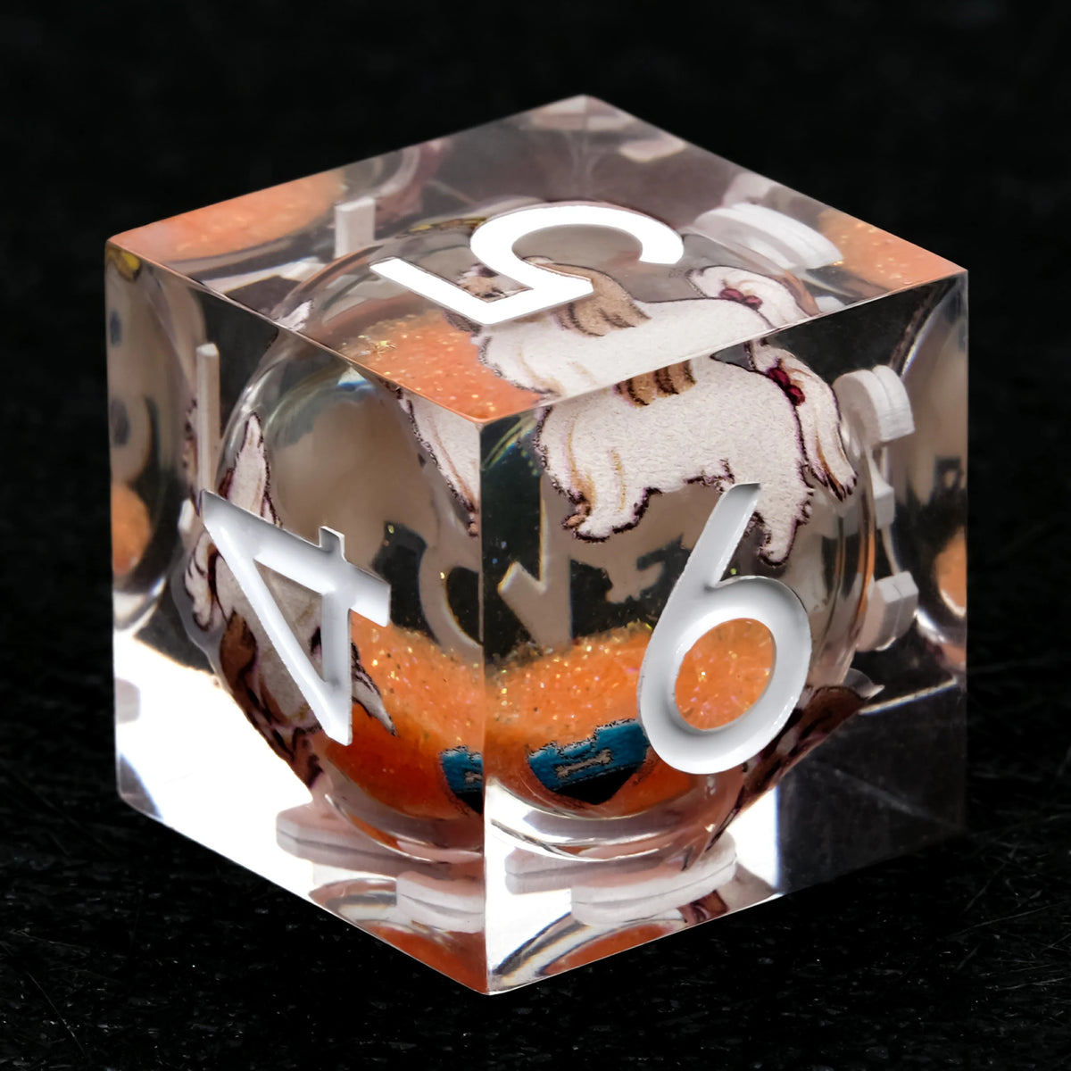 Shih Tzu Liquid Core Dice Set – alternate product view