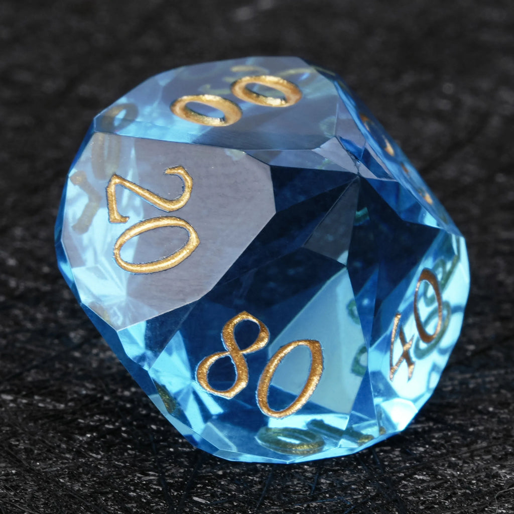 Sky Resin Sharp Edge Dice Set – alternate product view
