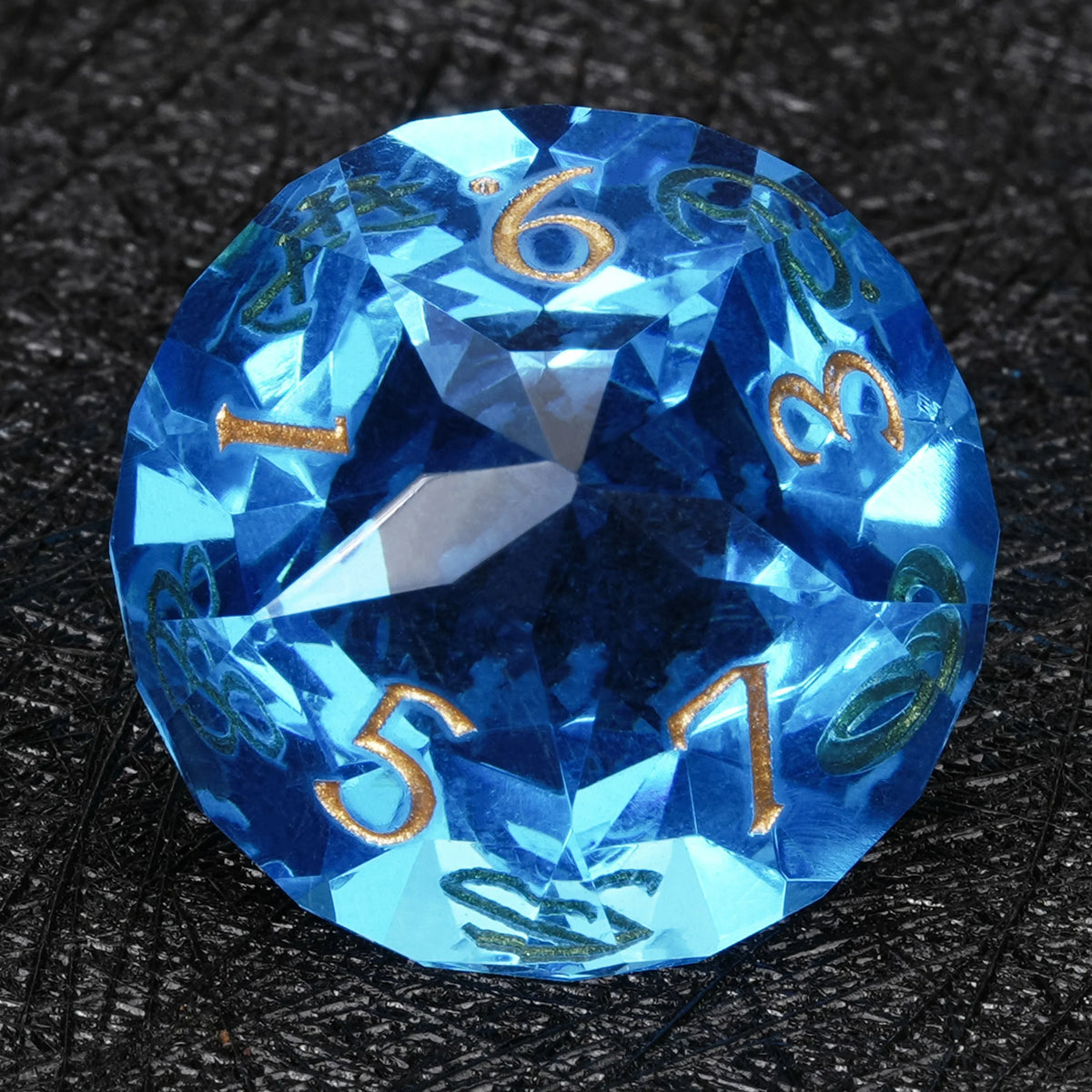 Sky Resin Sharp Edge Dice Set – alternate product view