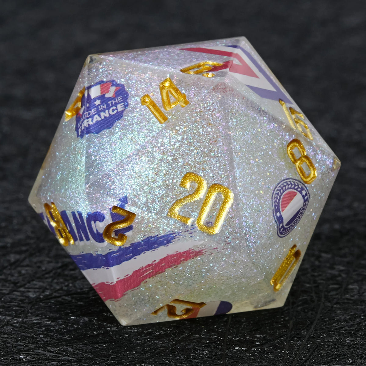 Soccer Resin Dice Set – Netherlands Football – alternate product view