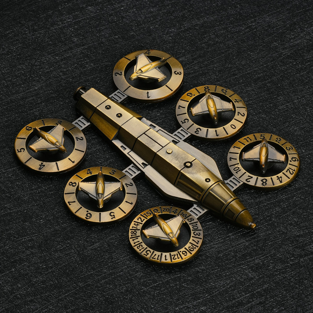 Spaceship Wing Metal – Personalized Design – Personalized Design 1 – alternate product view