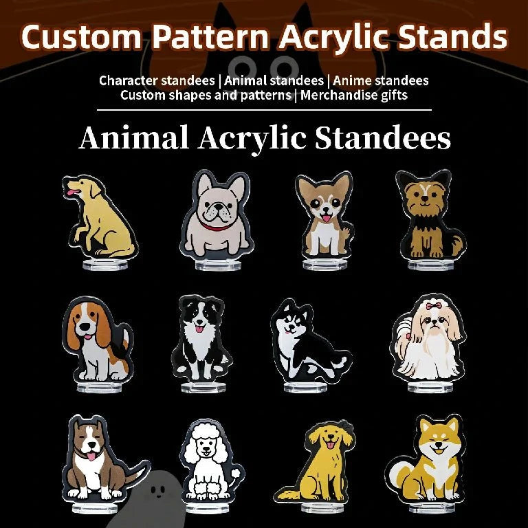 Standees RPG Miniature – Acrylic Tabletop Model – Custom Acrylic Standees – Personalized transparent acrylic standees