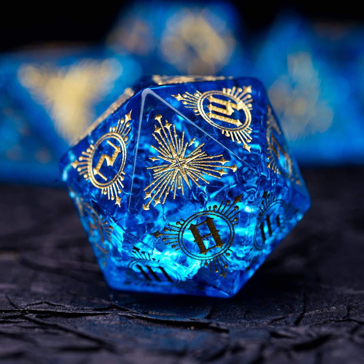 Star Glass DND Dice Set