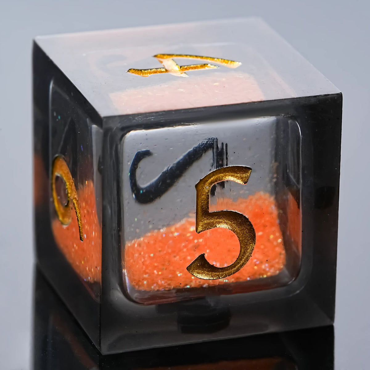 Star Liquid Core Dice Set – Blazing Bear – Kickstarter Dice - Blazing Bear Liquid Core Resin Dice Set