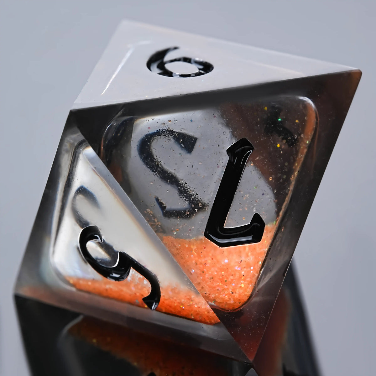 Star Liquid Core Dice Set – Blazing Bear – Kickstarter Dice - Blazing Bear Liquid Core Resin Dice Set