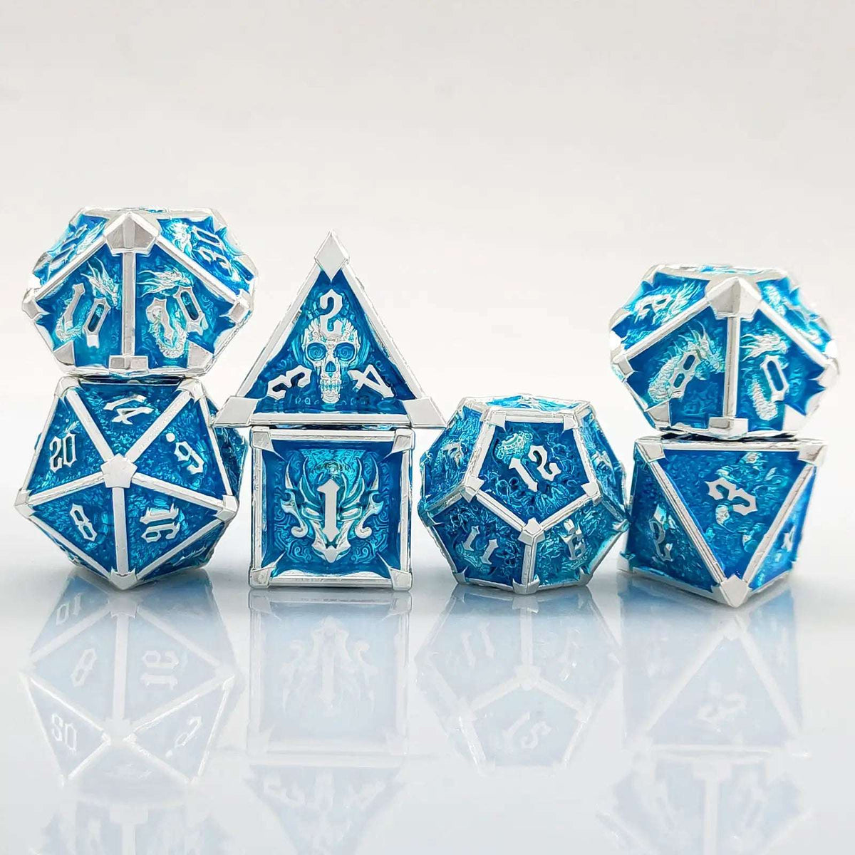 Star Metal DND Dice Set – Horn – Gothic Mysticism - Starhorn Metal dnd Dice Set Collection