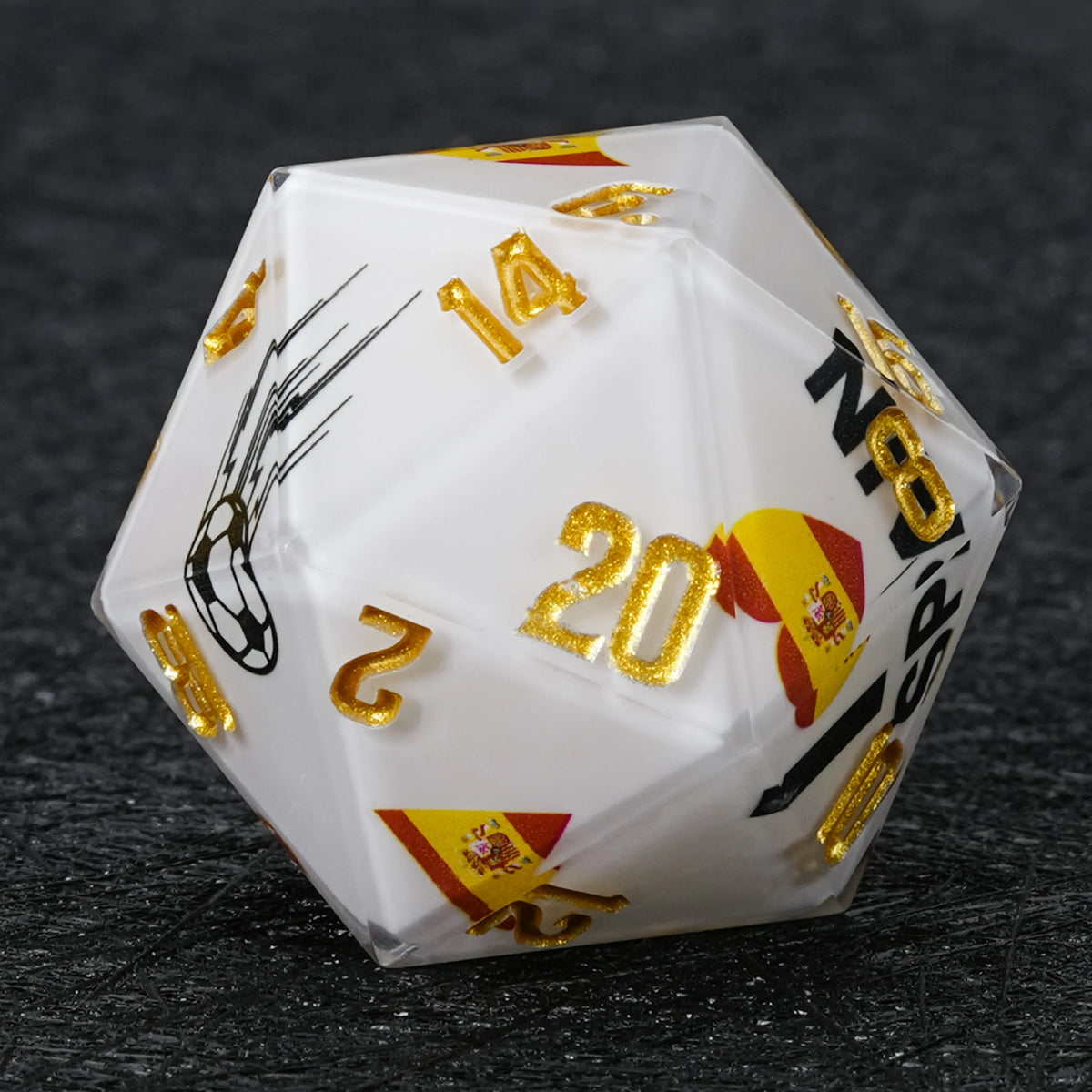 Star Resin DND Dice Set – Cup Kickstarter – alternate product view
