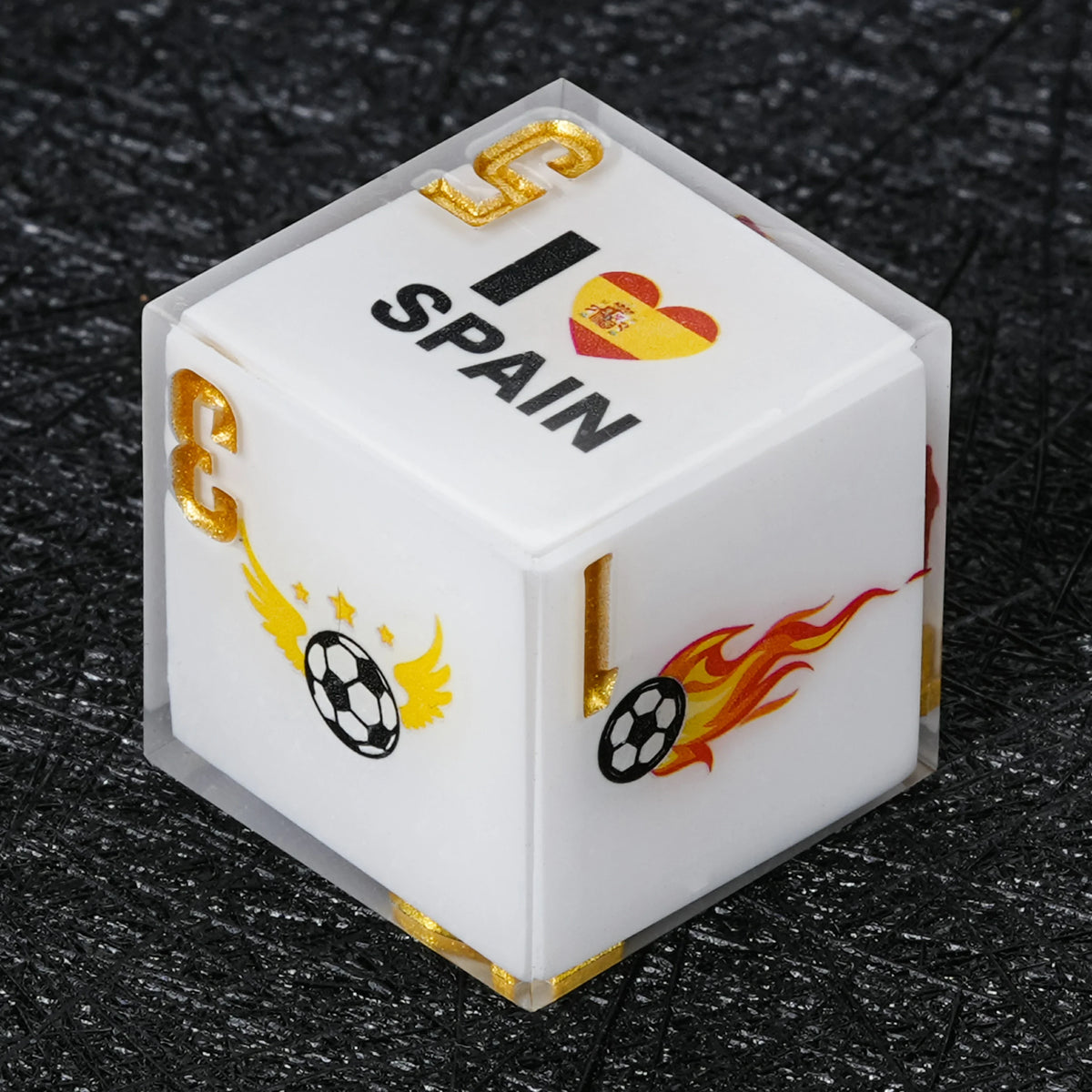Star Resin DND Dice Set – Cup Kickstarter – alternate product view