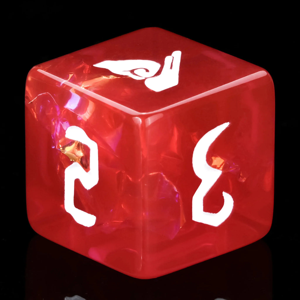 Star Resin DND Dice Set – Kickstarter Monk – Kickstarter Dice – DND Monk Resin Dice Set