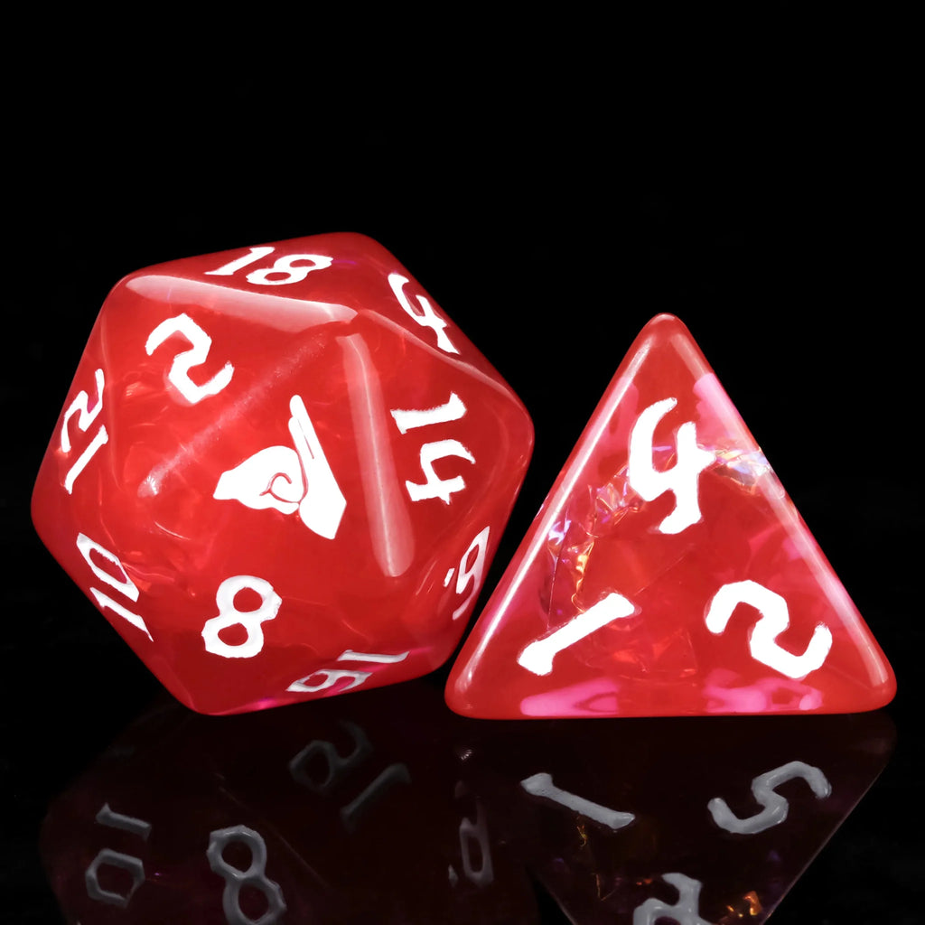 Star Resin DND Dice Set – Kickstarter Monk – Kickstarter Dice – DND Monk Resin Dice Set