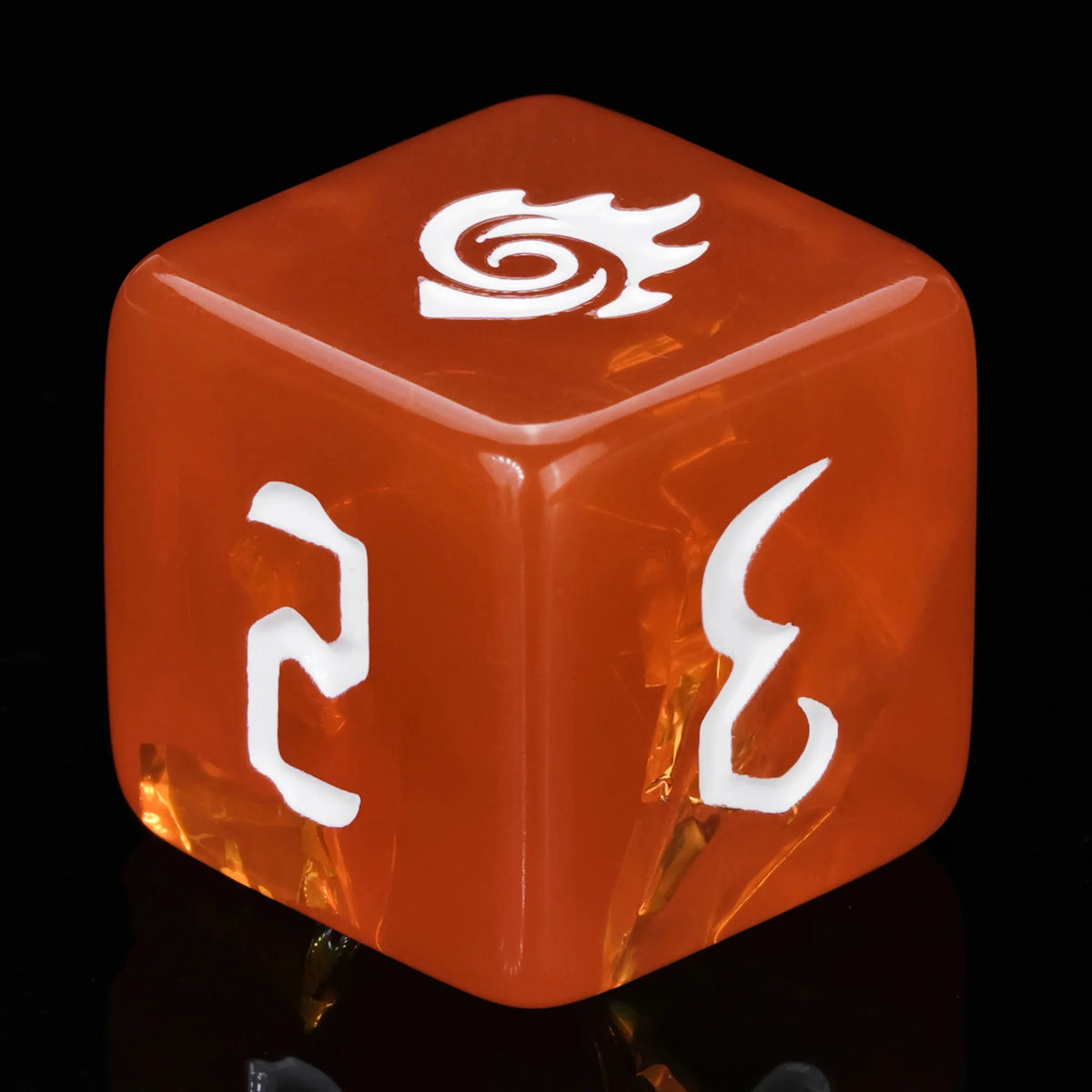 Star Resin DND Dice Set – Kickstarter Sorcerer – Kickstarter Dice – Warlock Resin Dice Set + White Numbers