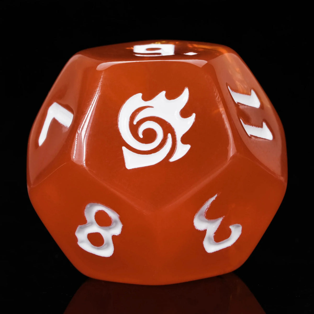 Star Resin DND Dice Set – Kickstarter Sorcerer – Kickstarter Dice – Warlock Resin Dice Set + White Numbers
