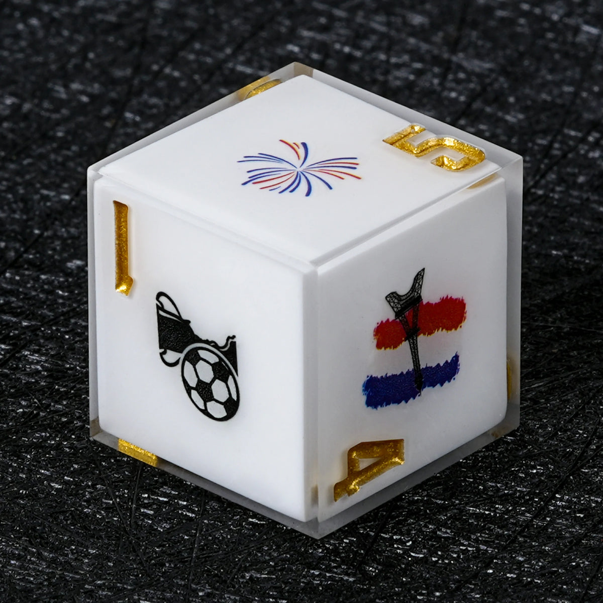 Star Resin DND Dice Set – World Cup – alternate product view
