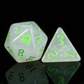 Star Resin RPG Dice Set – Ghost Flame – Kickstarter Dice — Ghost Flame Resin Dice Set