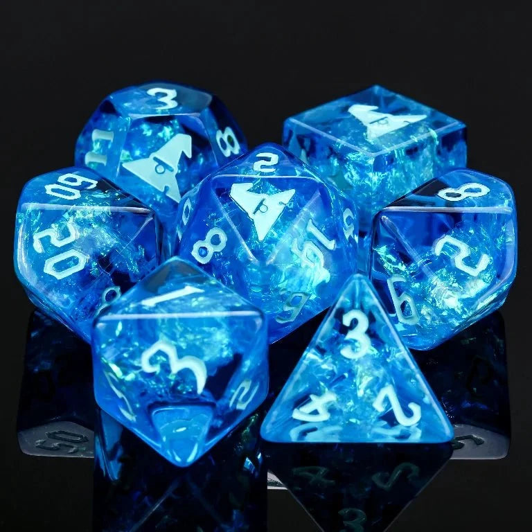 Star Resin RPG Dice Set – Kickstarter Witch – Kickstarter Dice — Magic Witch Resin Dice Set