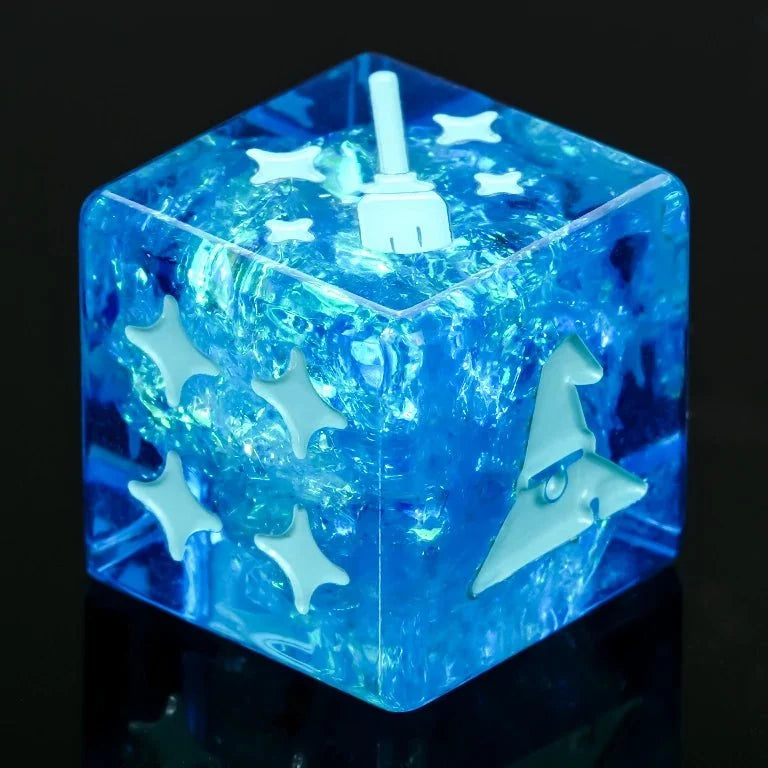 Star Resin RPG Dice Set – Kickstarter Witch – Kickstarter Dice — Magic Witch Resin Dice Set