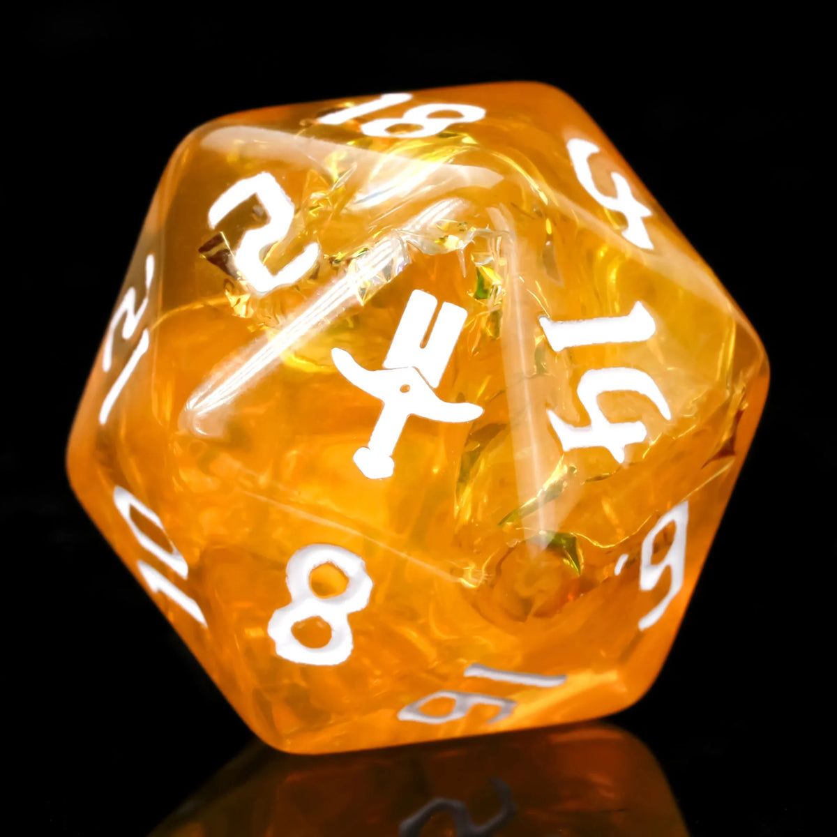 Star Resin RPG Dice Set – Warrior Class – Kickstarter Dice – Warrior Class Resin Dice Set