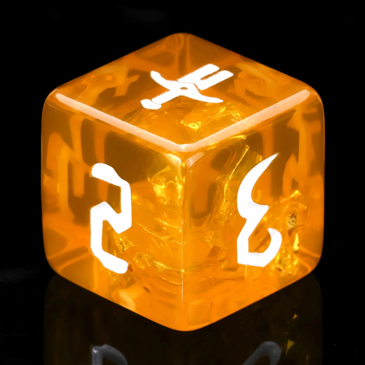 Star Resin RPG Dice Set – Warrior Class – Kickstarter Dice – Warrior Class Resin Dice Set