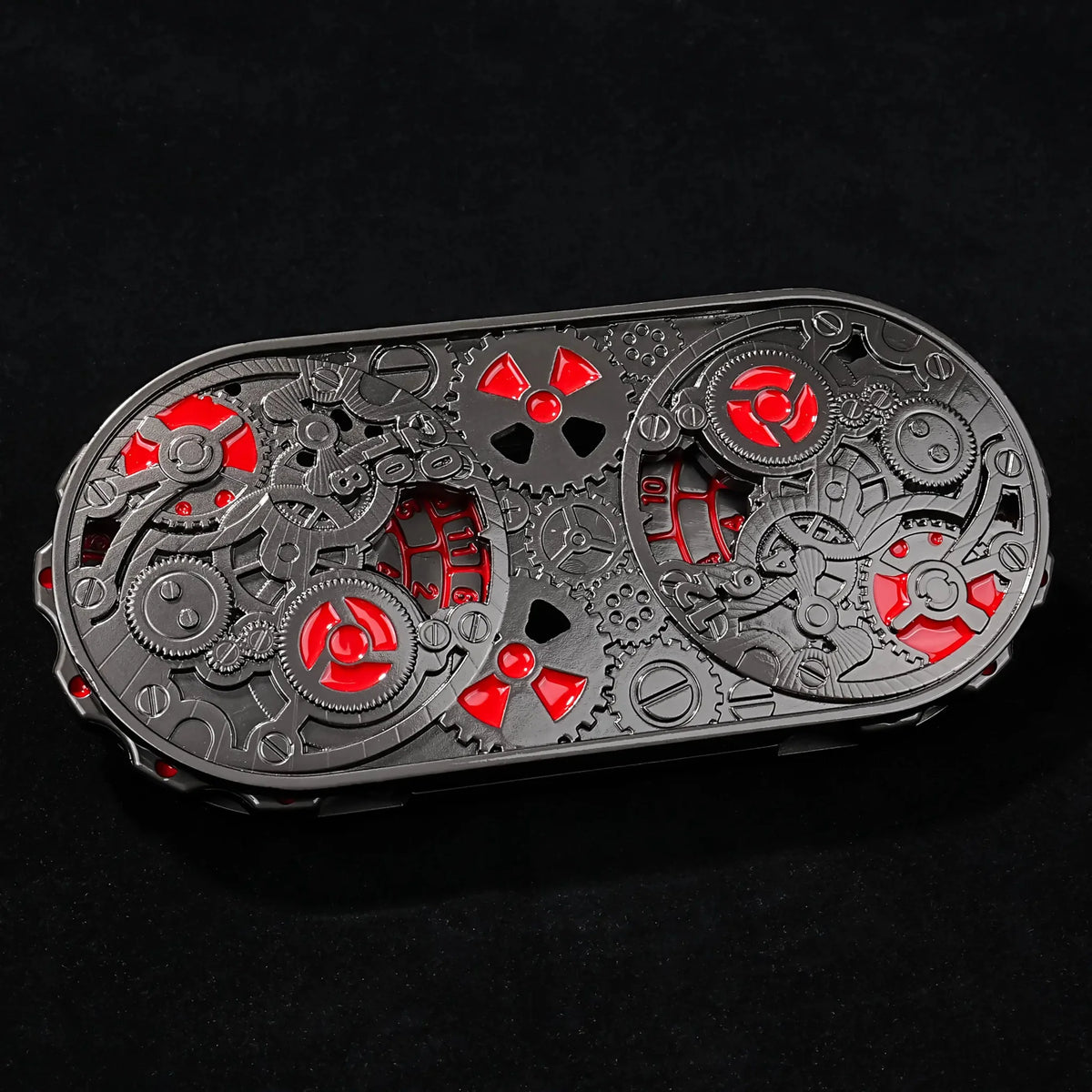 Steampunk Metal Spinner Dice Set – Unique DnD Dice Spinner - Steampunk Metal Gear Dice