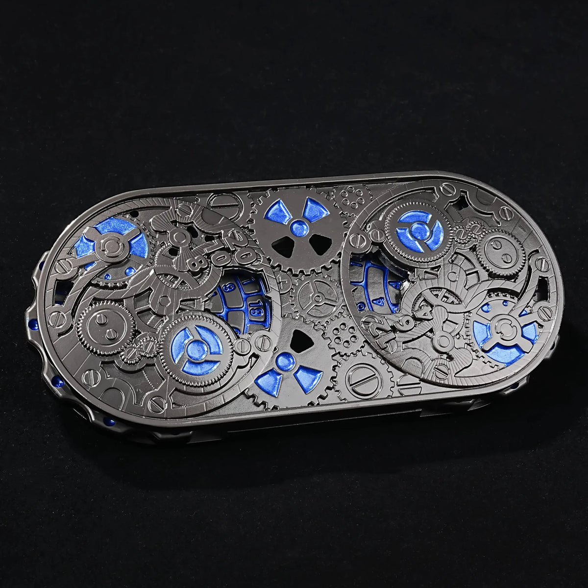 Steampunk Metal Spinner Dice Set – Unique DnD Dice Spinner - Steampunk Metal Gear Dice