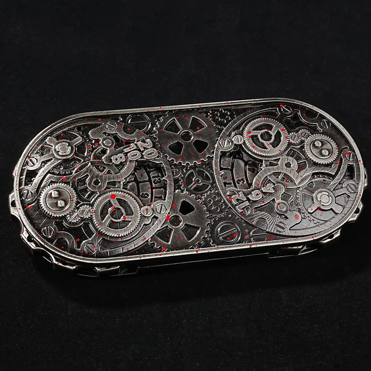 Steampunk Metal Spinner Dice Set – Unique DnD Dice Spinner - Steampunk Metal Gear Dice