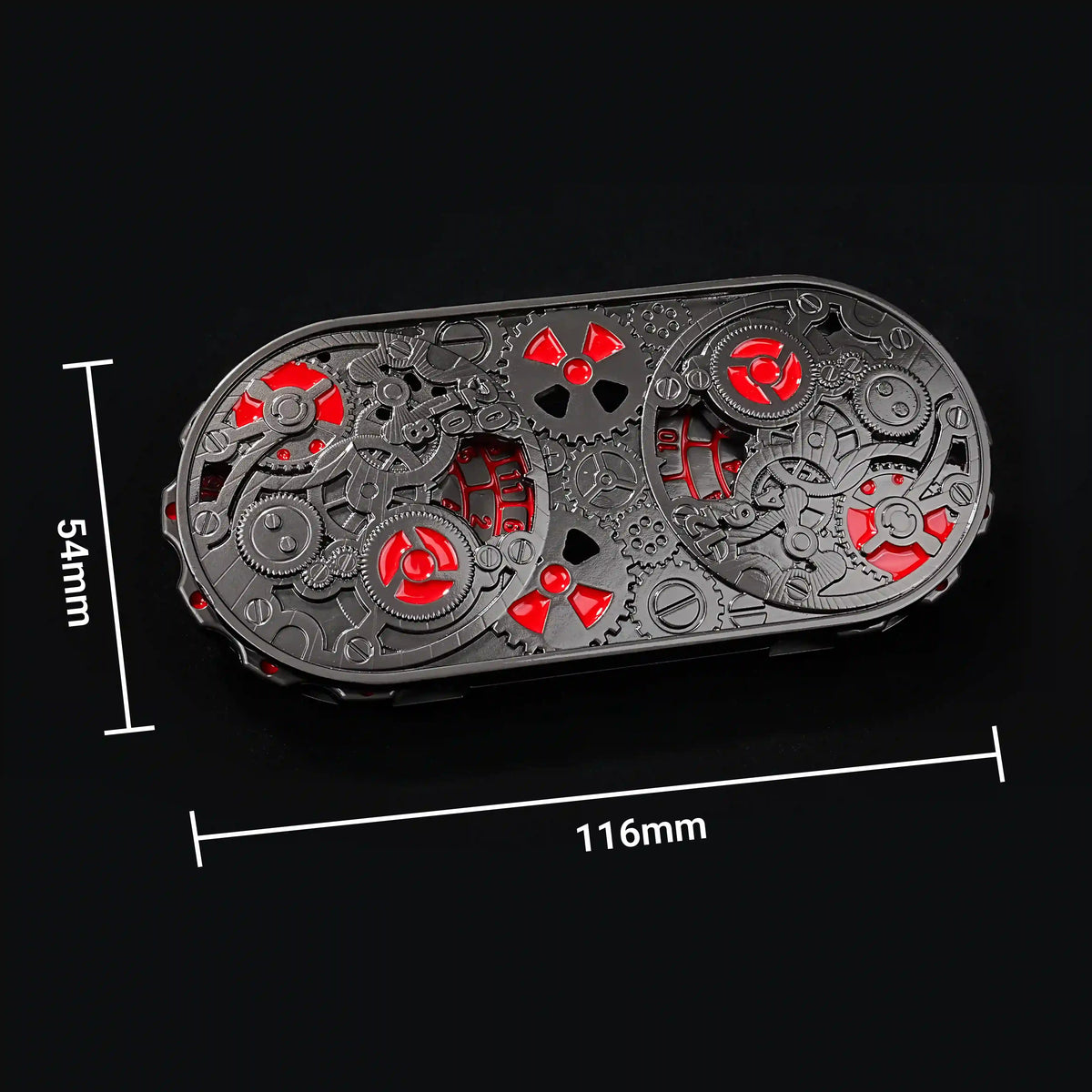 Steampunk Metal Spinner Dice Set – alternate product view